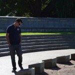 Quite contemplation, in Kings Park War Memorial