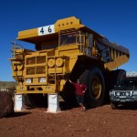 ex mining truck, Pannawonica, The Pilbara