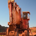 Mining equipment, Tom Price, The Pilbara