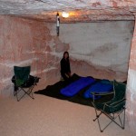 Coober Pedy - our underground camp site
