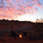 Another magical sunset in the Simpson Desert